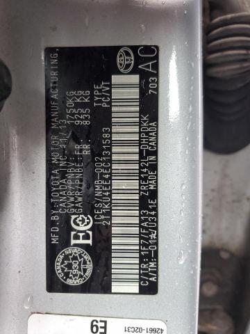 Photo 10 from auction – 2014 TOYOTA MATRIX BAS with VIN 2T1KU4EE4EC131583
