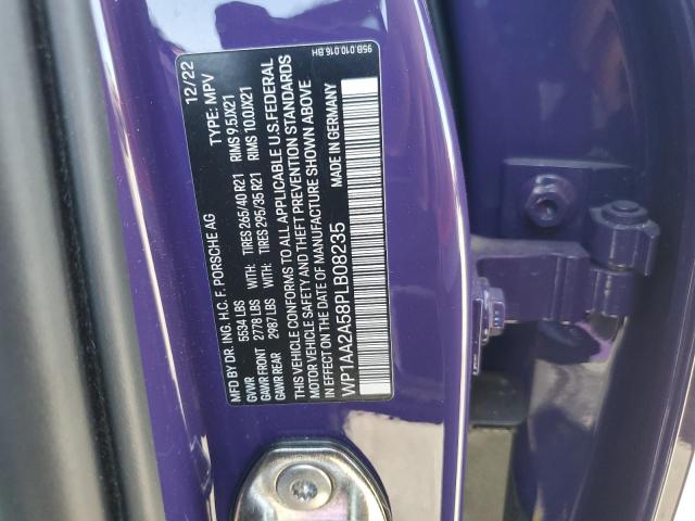 Photo 14 from auction – 2023 PORSCHE MACAN BASE with VIN WP1AA2A58PLB08235