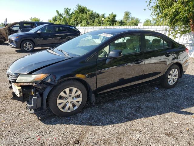 HONDA CIVIC LX 2012 with VIN 2HGFB2F41CH121616 - Photo from auction