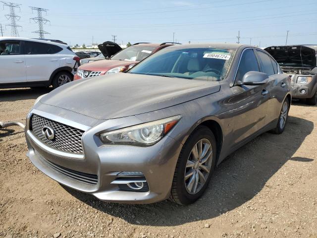 INFINITI Q50 BASE 2014 with VIN JN1BV7AR0EM688178 - Photo from auction