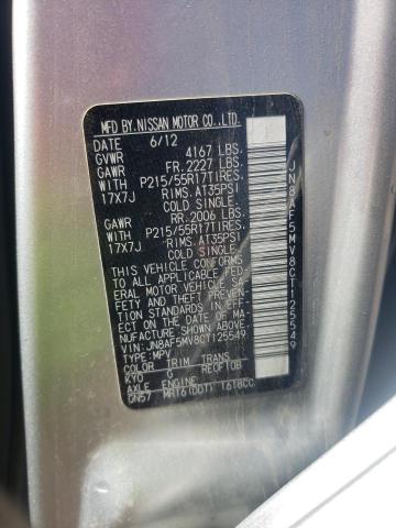 Photo 14 from auction – 2012 NISSAN JUKE S with VIN JN8AF5MV8CT125549