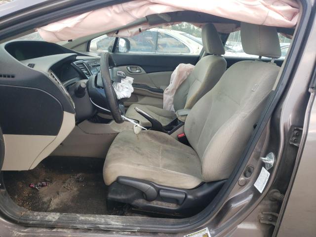 Photo 7 from auction – 2013 HONDA CIVIC LX with VIN 2HGFB2F58DH542775