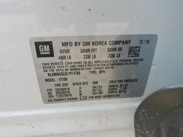 Photo 14 from auction – 2020 BUICK ENCORE GX with VIN KL4MMGSL0LB074768