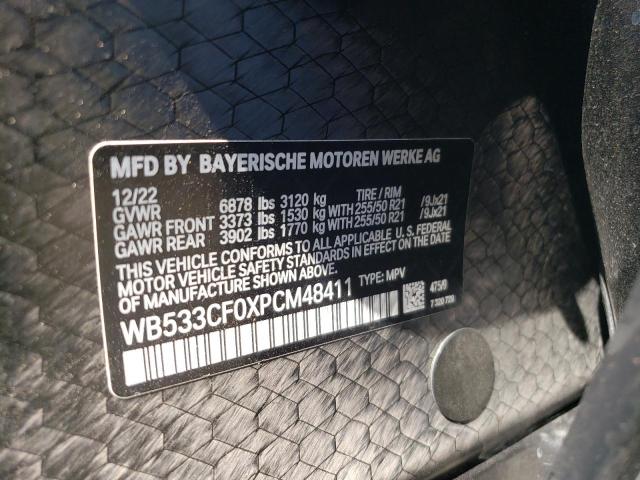 Photo 14 from auction – 2023 BMW IX M60 with VIN WB533CF0XPCM48411