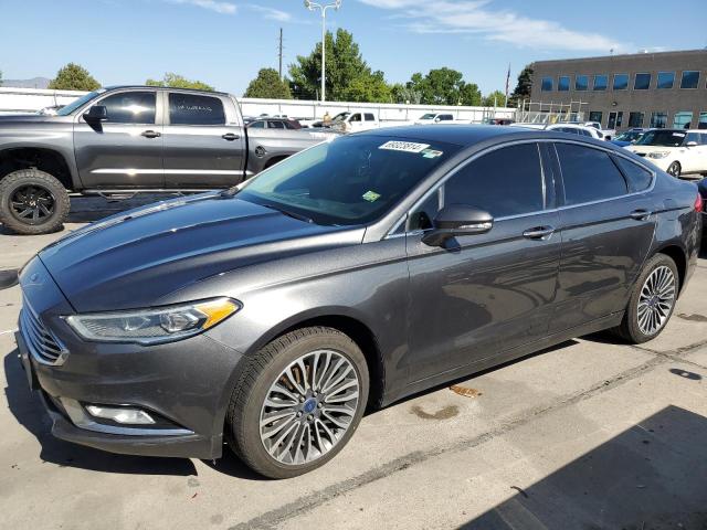 FORD FUSION SE 2017 with VIN 3FA6P0T90HR335633 - Photo from auction