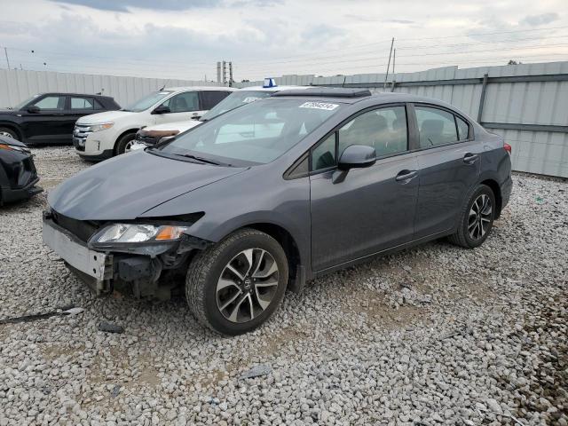 HONDA CIVIC EXL 2013 with VIN 19XFB2F90DE009462 - Photo from auction