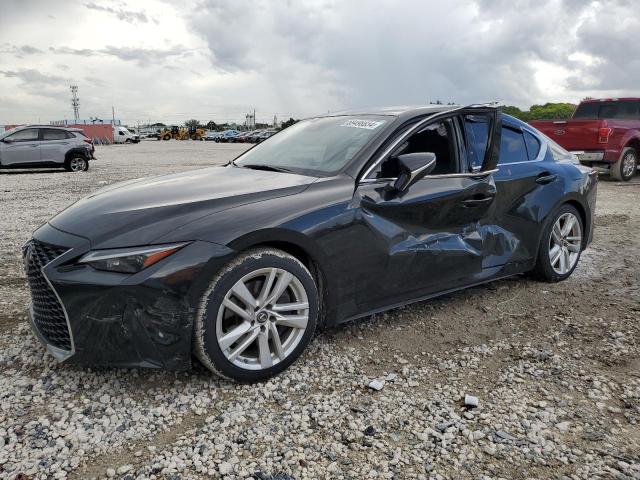 LEXUS IS 300 2022 with VIN JTHAA1D2XN5118262 - Photo from auction