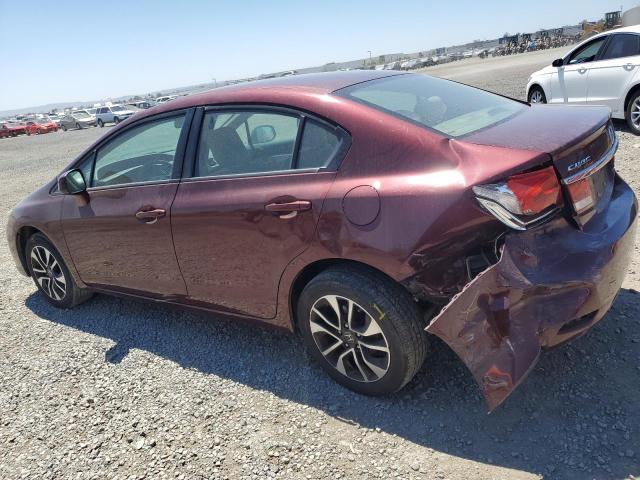 Photo 2 from auction – 2013 HONDA CIVIC EX with VIN 19XFB2F81DE278917