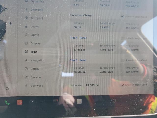 Photo 9 from auction – 2024 TESLA MODEL Y with VIN 7SAYGDEE8RA238199