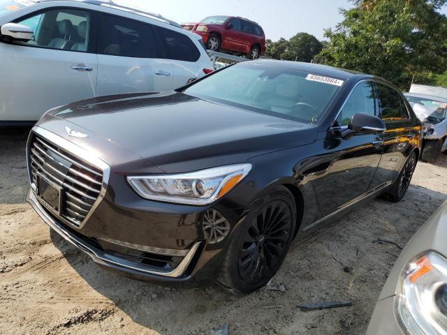 GENESIS G90 PREMIU 2018 with VIN KMHG34JA9JU045142 - Photo from auction