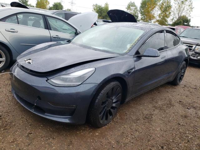 TESLA MODEL 3 2023 with VIN 5YJ3E1EC9PF709268 - Photo from auction