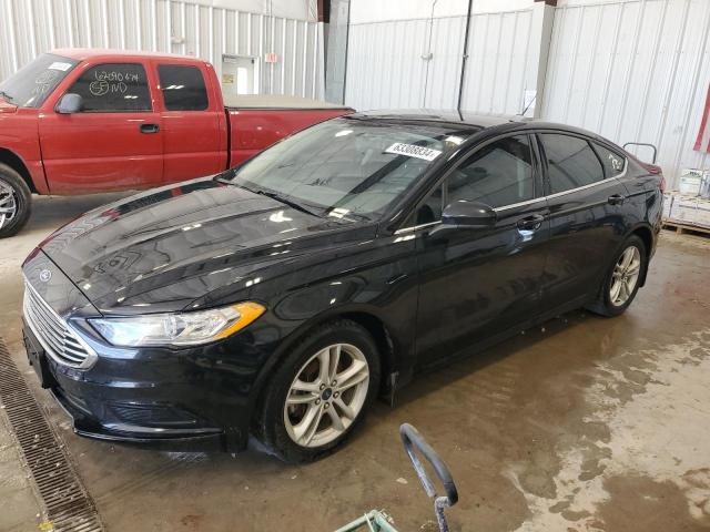 FORD FUSION SE 2018 with VIN 3FA6P0HD6JR201552 - Photo from auction