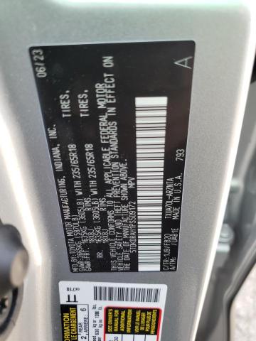 Photo 14 from auction – 2023 TOYOTA HIGHLANDER with VIN 5TDKDRAH1PS509172