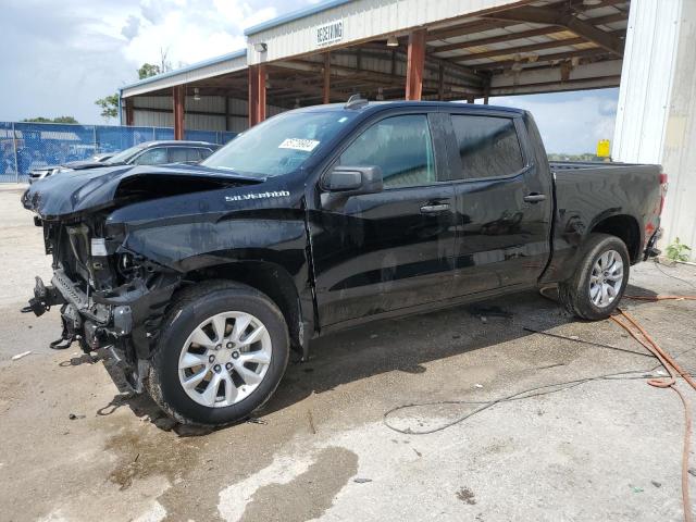 CHEVROLET SILVERADO 2021 with VIN 3GCPWBEH8MG172852 - Photo from auction