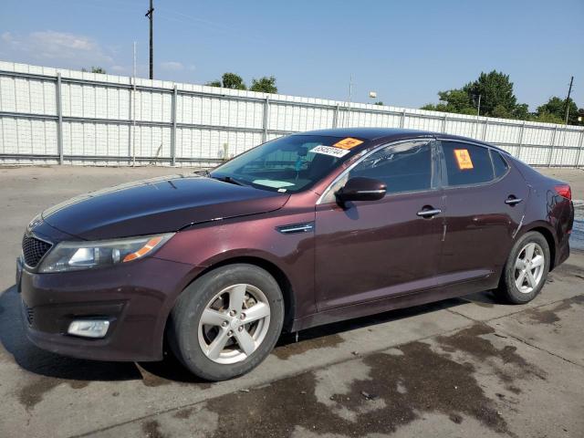 KIA OPTIMA LX 2015 with VIN 5XXGM4A79FG439162 - Photo from auction