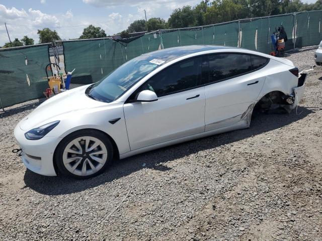 TESLA MODEL 3 2022 with VIN 5YJ3E1EB3NF118955 - Photo from auction