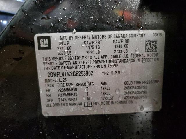 Photo 14 from auction – 2016 GMC TERRAIN DE with VIN 2GKFLVEK2G6293902
