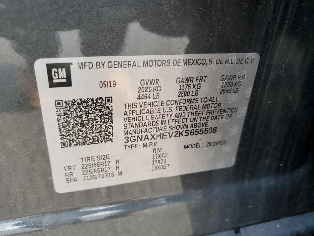 Photo 14 from auction – 2019 CHEVROLET EQUINOX LS with VIN 3GNAXHEV2KS655508
