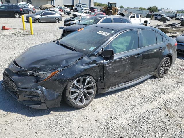 TOYOTA COROLLA SE 2021 with VIN JTDS4MCE5MJ080763 - Photo from auction