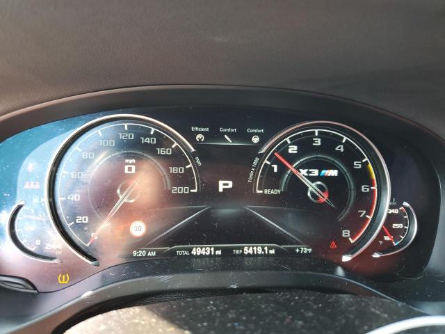 Photo 9 from auction – 2020 BMW X3 M COMPE with VIN 5YMTS0C00L9B87978