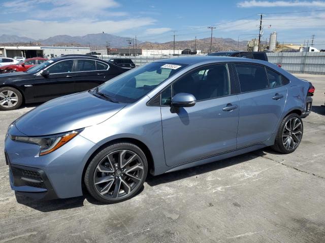 TOYOTA COROLLA SE 2022 with VIN 5YFS4MCE7NP101464 - Photo from auction