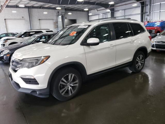 HONDA PILOT EXL 2016 with VIN 5FNYF6H89GB072552 - Photo from auction