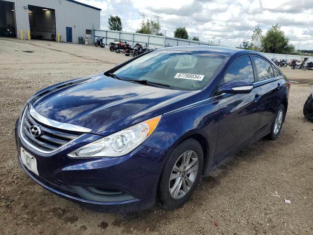 HYUNDAI SONATA GLS 2014 with VIN 5NPEB4AC7EH839282 - Photo from auction