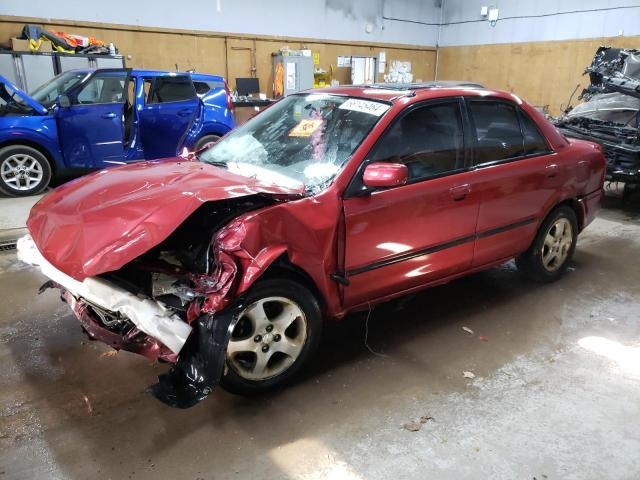 MAZDA PROTEGE DX 2002 with VIN JM1BJ226421570552 - Photo from auction
