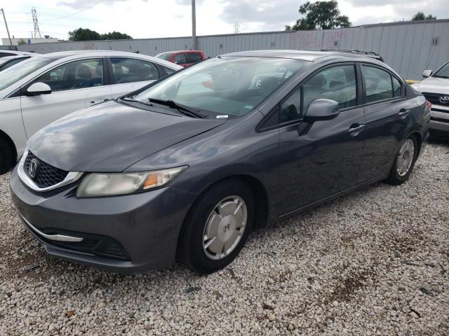 HONDA CIVIC HF 2013 with VIN 2HGFB2F65DH533587 - Photo from auction