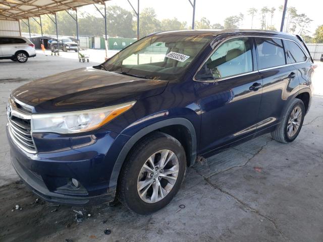 TOYOTA HIGHLANDER 2015 with VIN 5TDKKRFH4FS113105 - Photo from auction