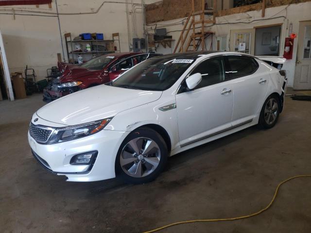 KIA OPTIMA HYB 2015 with VIN KNAGN4AD3F5085028 - Photo from auction