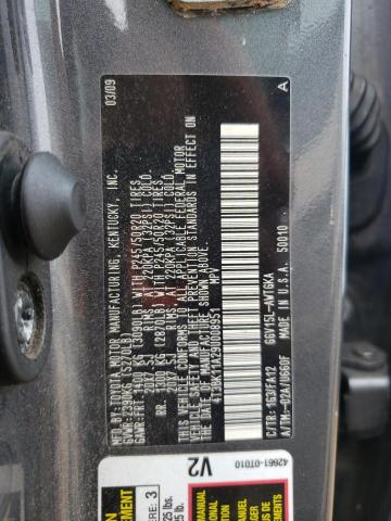 Photo 14 from auction – 2009 TOYOTA VENZA with VIN 4T3BK11A29U008951