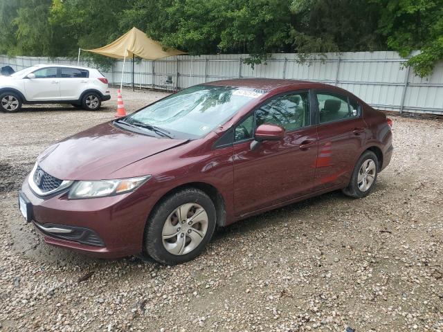 HONDA CIVIC LX 2015 with VIN 19XFB2F58FE200045 - Photo from auction