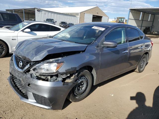 NISSAN SENTRA S 2018 with VIN 3N1AB7AP1JY315581 - Photo from auction