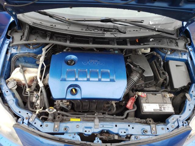 Photo 11 from auction – 2009 TOYOTA COROLLA BA with VIN 2T1BU40E49C107944