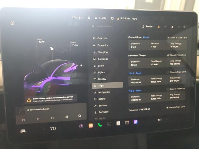 Photo 9 from auction – 2021 TESLA MODEL 3 with VIN 5YJ3E1EA4MF915284