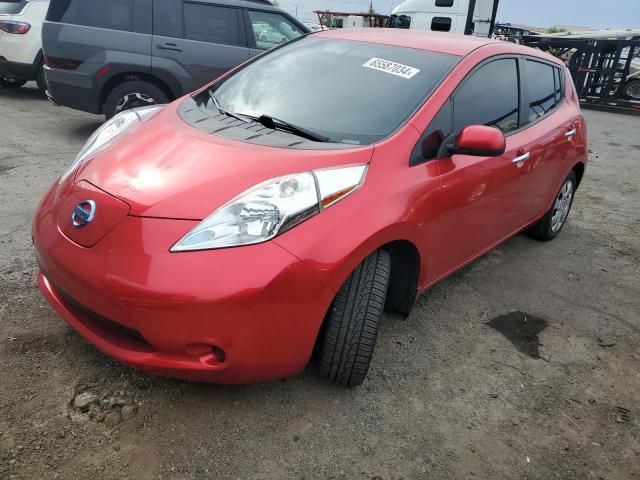 NISSAN LEAF S 2017 with VIN 1N4BZ0CP2HC308049 - Photo from auction