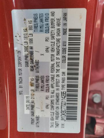 Photo 14 from auction – 2016 MAZDA CX-3 TOURI with VIN JM1DKBC77G0114295