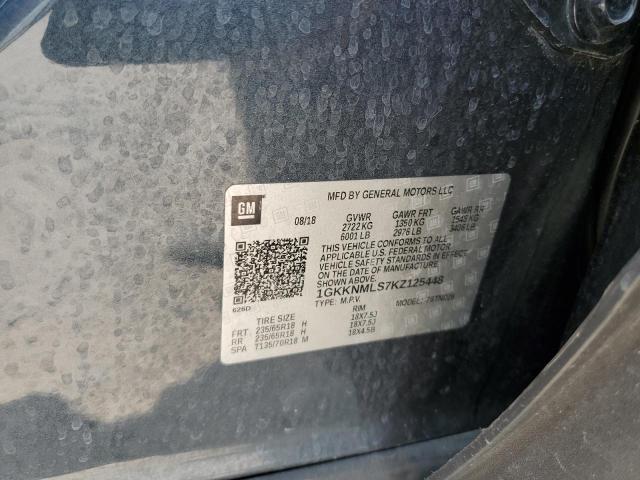 Photo 14 from auction – 2019 GMC ACADIA SLT with VIN 1GKKNMLS7KZ125448