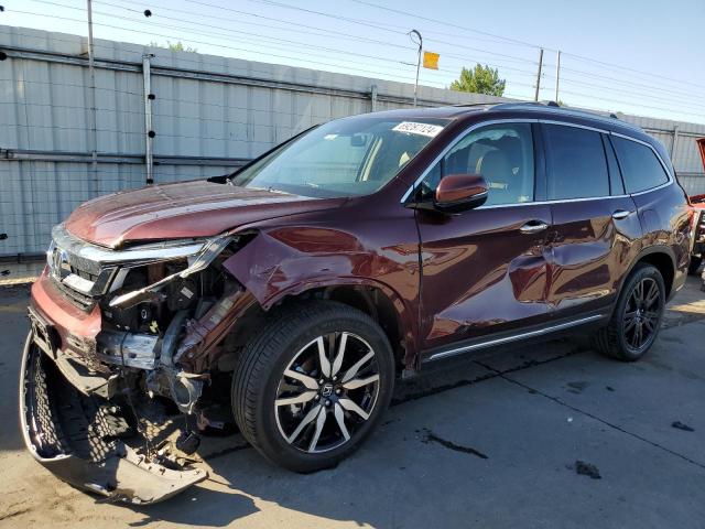 Photo 1 from auction – 2022 HONDA PILOT TOUR with VIN 5FNYF6H60NB000098
