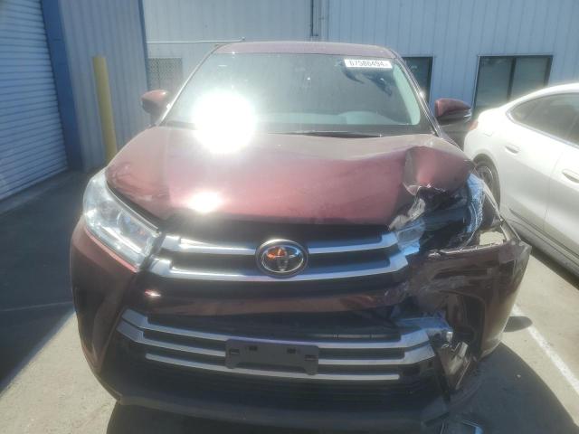 Photo 5 from auction – 2019 TOYOTA HIGHLANDER with VIN 5TDZARFH2KS059587