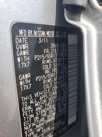 Photo 14 from auction – 2011 NISSAN JUKE S with VIN JN8AF5MR8BT014159