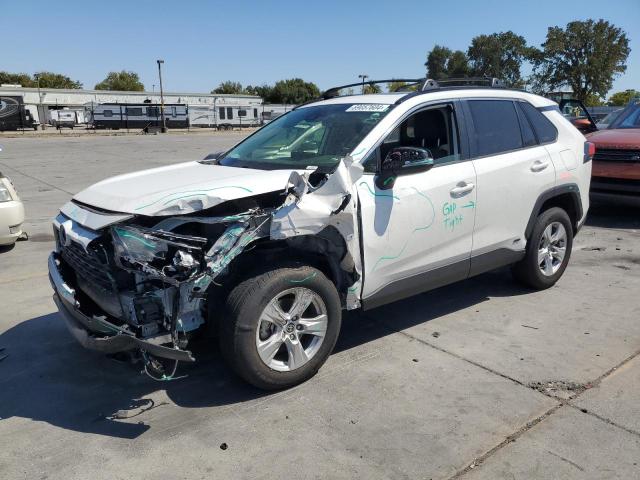 TOYOTA RAV4 XLE 2021 with VIN JTMRWRFVXMD125499 - Photo from auction