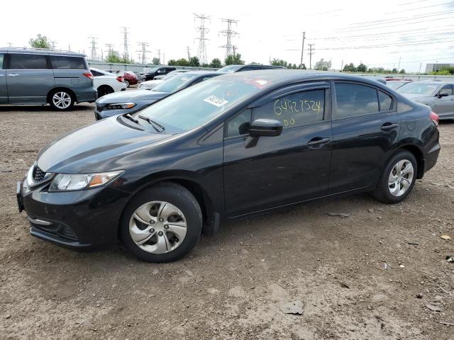 HONDA CIVIC LX 2015 with VIN 19XFB2F57FE114810 - Photo from auction