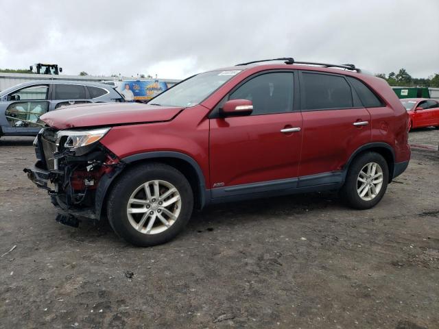 KIA SORENTO LX 2014 with VIN 5XYKTCA62EG534848 - Photo from auction