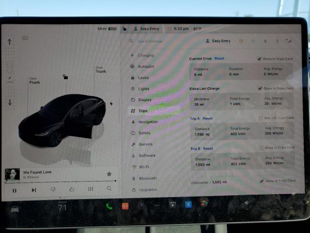 Photo 9 from auction – 2024 TESLA MODEL 3 with VIN 5YJ3E1EA9RF721793