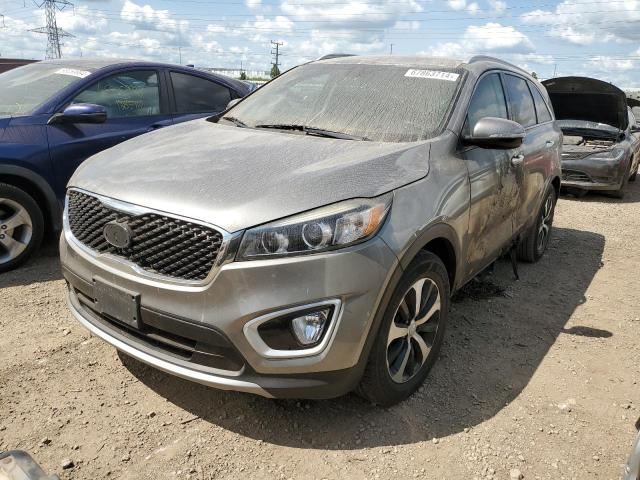KIA SORENTO EX 2018 with VIN 5XYPHDA59JG424720 - Photo from auction