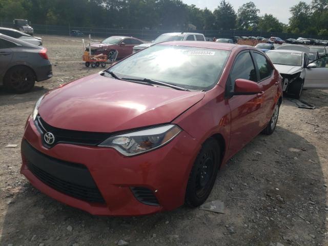 TOYOTA COROLLA L 2015 with VIN 2T1BURHE0FC307751 - Photo from auction