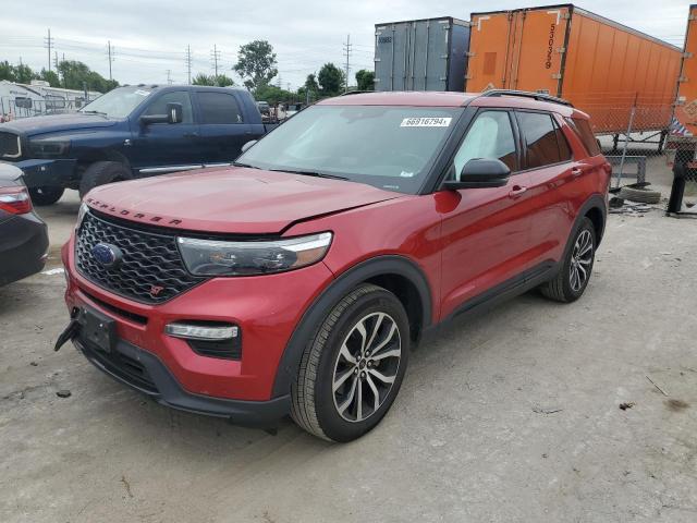 FORD EXPLORER S 2020 with VIN 1FM5K8GC2LGC21024 - Photo from auction