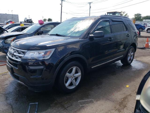 FORD EXPLORER X 2018 with VIN 1FM5K7D81JGA64982 - Photo from auction